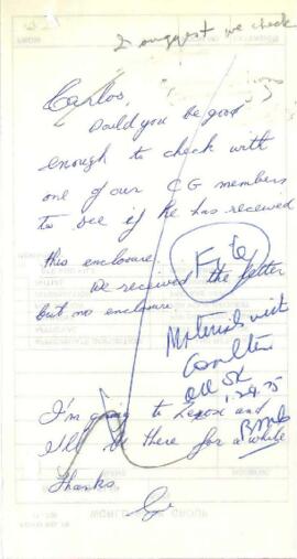 CGIAR - I - Regional and National Research (Kettering Foundation) - Correspondence 72/74-01